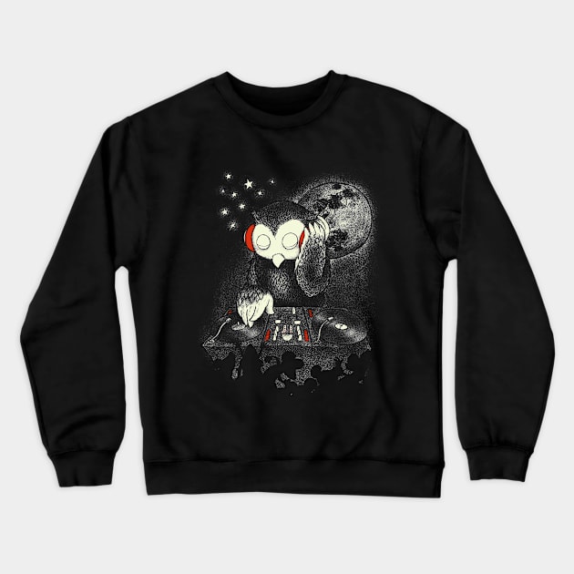 We owl the night Crewneck Sweatshirt by ivanrodero